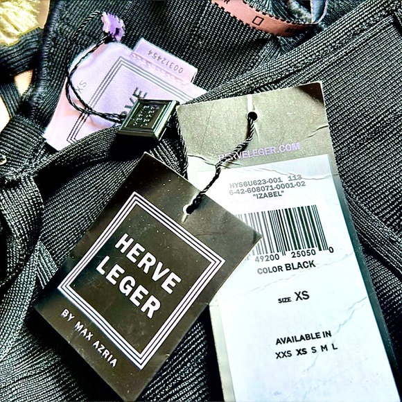 Herve Leger little black dress XS - Picture 12 of 12